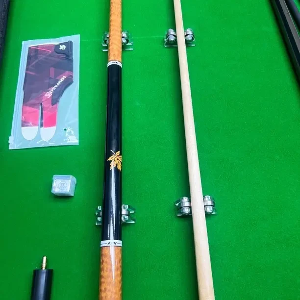 一比一复刻大头台球杆适用于中式黑八美式九球优质枫木前支