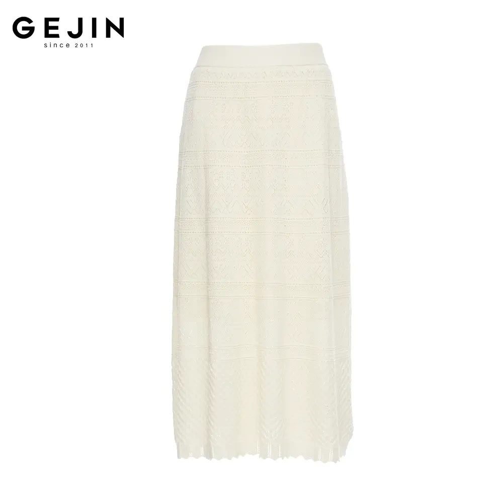 GEJIN/歌锦2025春季新款轻奢时尚气质高腰显瘦半裙91325901322