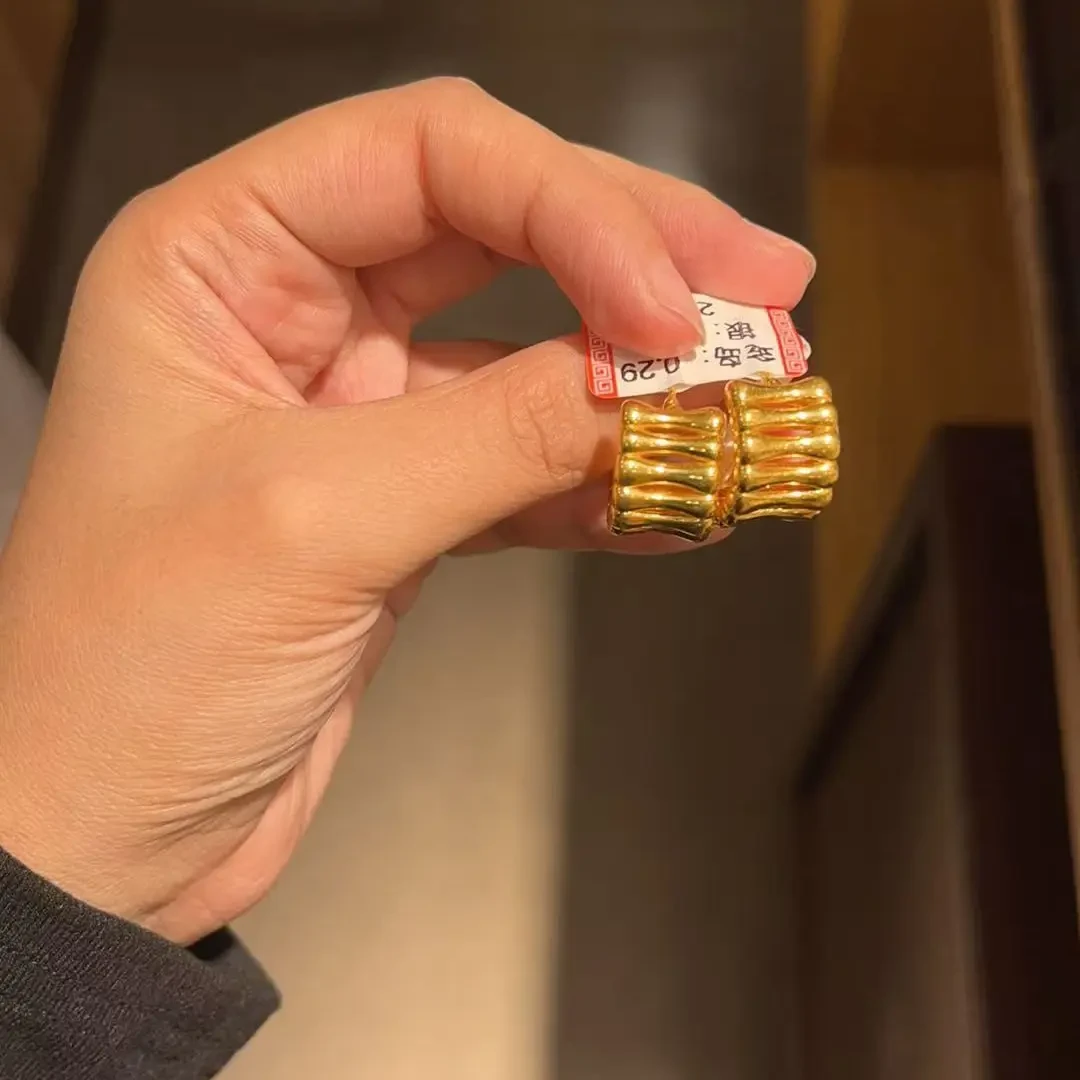 合金耳饰 耳环قاپلىما ئالتۇن