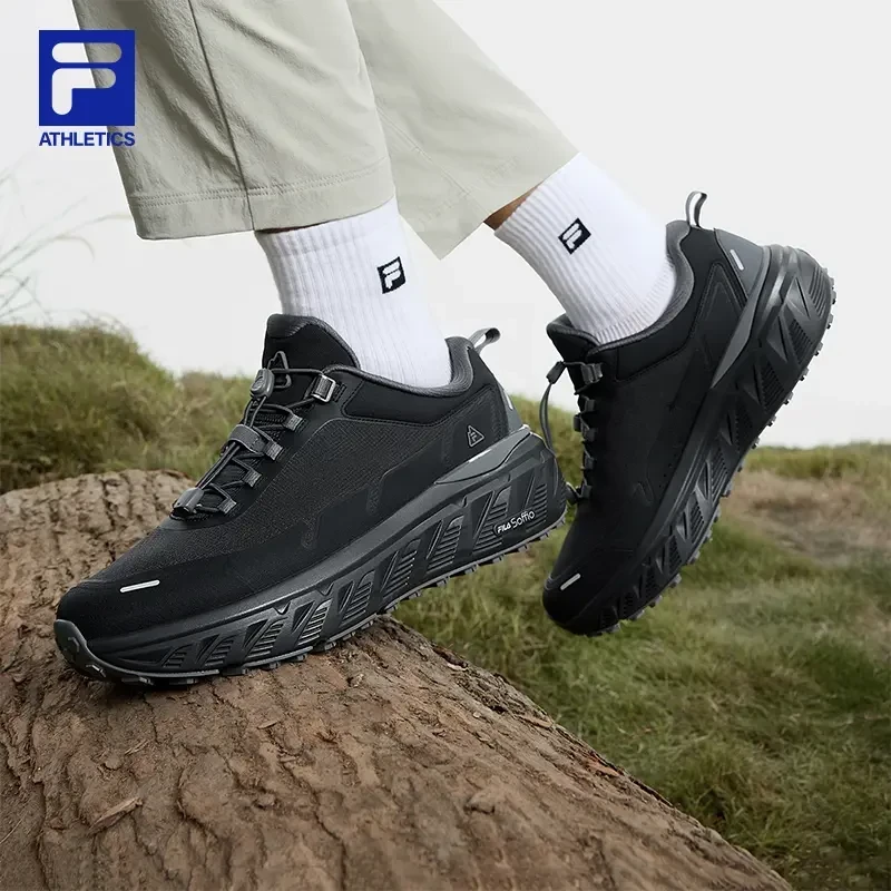 Fila/斐乐男鞋【探险家1 】25年新款户外防滑运动跑鞋轻便舒适