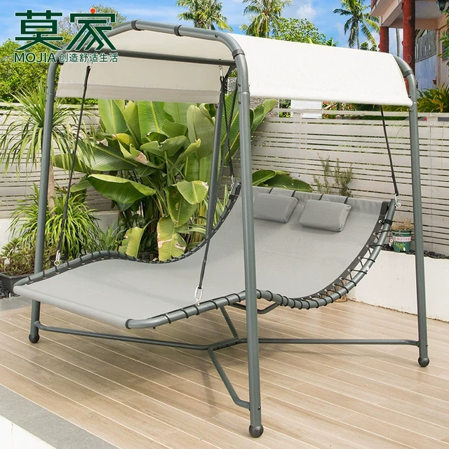 莫家秋千吊椅网红室外室内悬挂吊床双人吊篮庭院花园户外秋千躺床