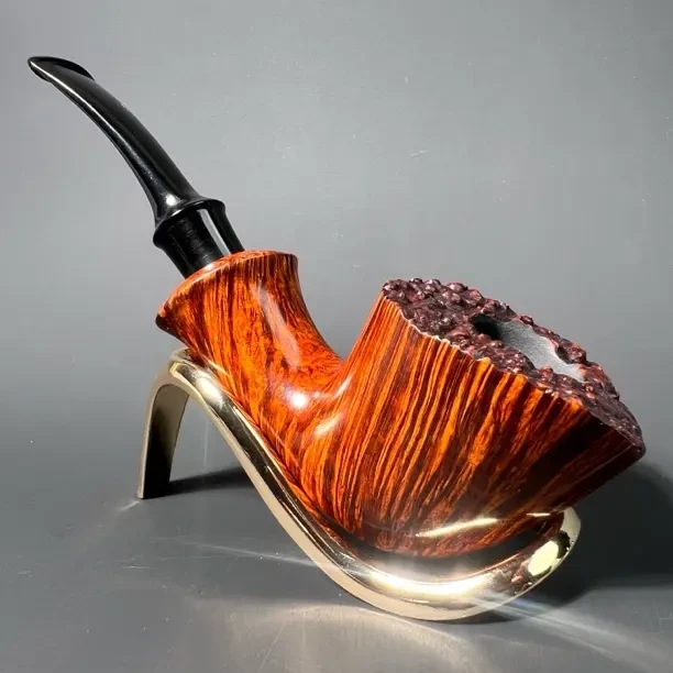 草木烟斗 草木亲工精品光面瘤皮都柏林石楠木手工烟斗