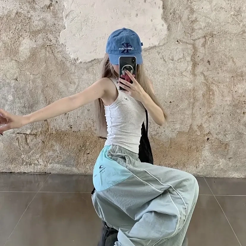 C.K夏季帽子鸭舌帽可大小调节棒球帽字母刺绣水洗百搭棒球鸭舌帽