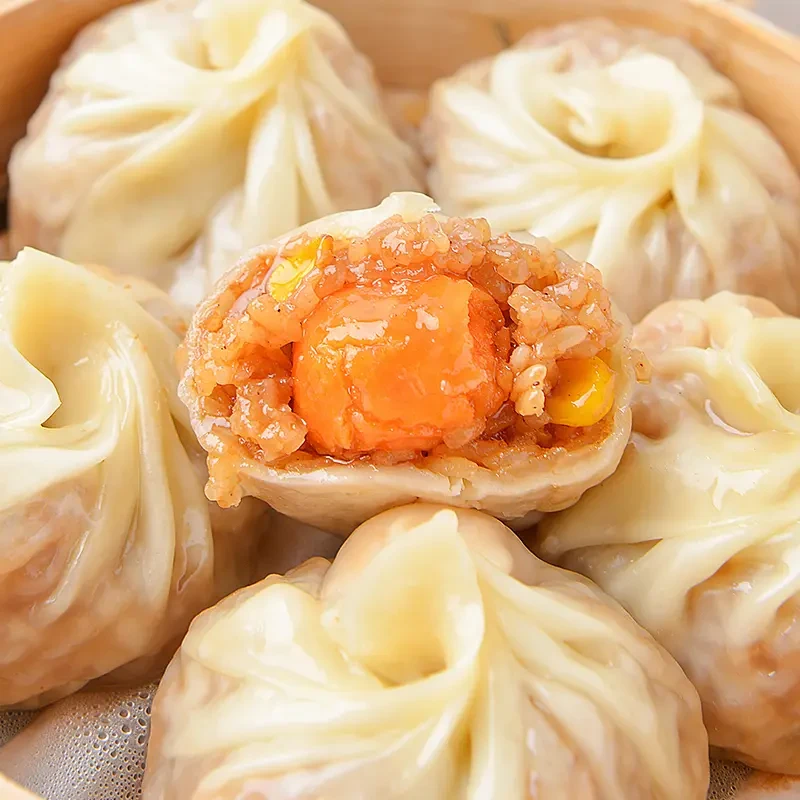 【纸皮烧麦】正宗手工苏州纸皮烧麦软糯皮薄速冻加热即食营养早餐Y