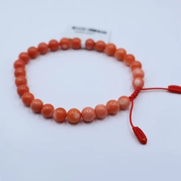 梓钦甄选-momo珊瑚圆珠单圈9g