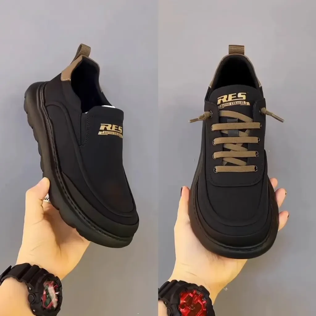 欧洲站2025夏季新款科技布鞋一脚蹬超轻底休闲鞋百搭舒适透气板鞋