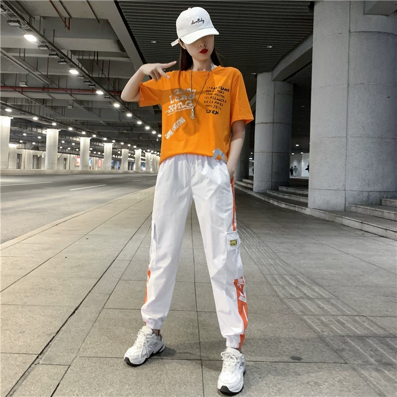 跳操休闲运动套装女2025夏季新款时尚洋气广场舞服装爵士舞舞蹈服