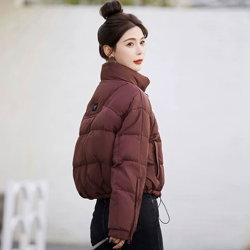 2025年新款女装九江短款羽绒服女秋冬季2025新款秋冬时尚洋气小个