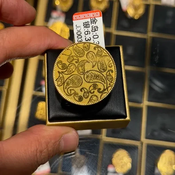 足银戒指 合金 قاپلىما ئالتۇن金色铜合金百搭时尚