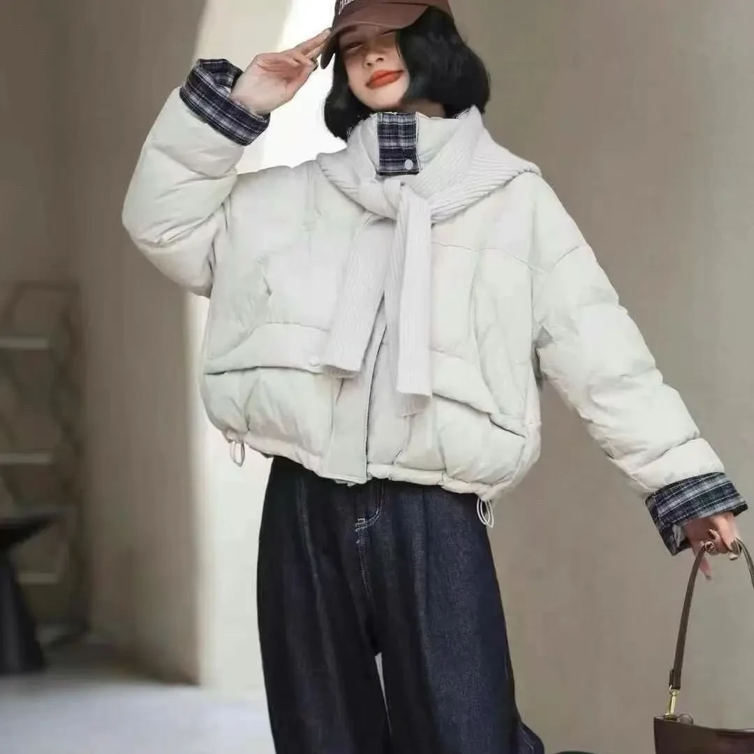 短款高充绒量加厚女冬季高级感羽绒外套新款