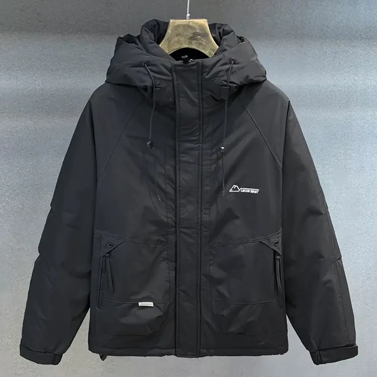 男士连帽御寒冲锋衣羽绒服2501