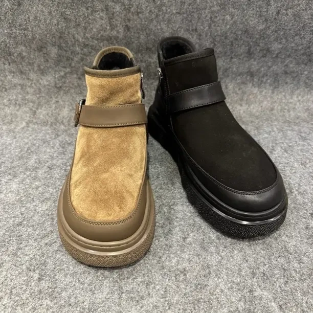 170高帮一毛到脚尖防滑雪地靴时尚雪地靴