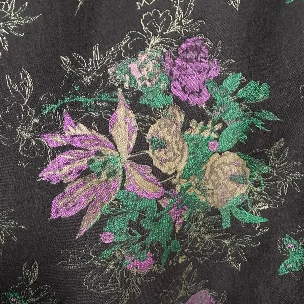 紫幽提花绢纺香云纱桑蚕丝新中式茶席茶垫布艺刺绣面料