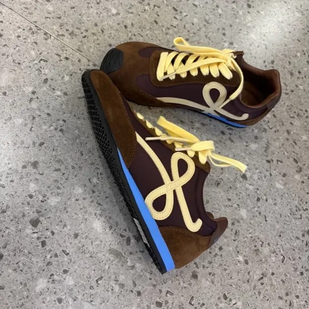 休闲鞋休闲纯色德训鞋时尚休闲鞋时尚棕色低帮潮流阿甘鞋潮鞋