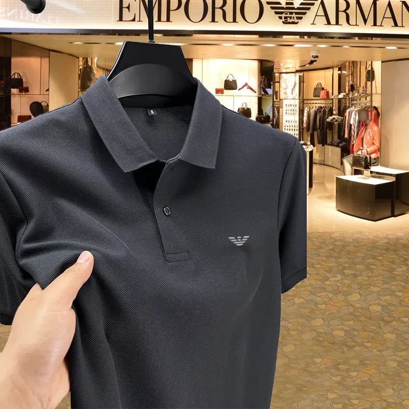 【澳门撤柜直发】新款正品飞鹰高品质中老年商务休闲万针刺绣polo衫