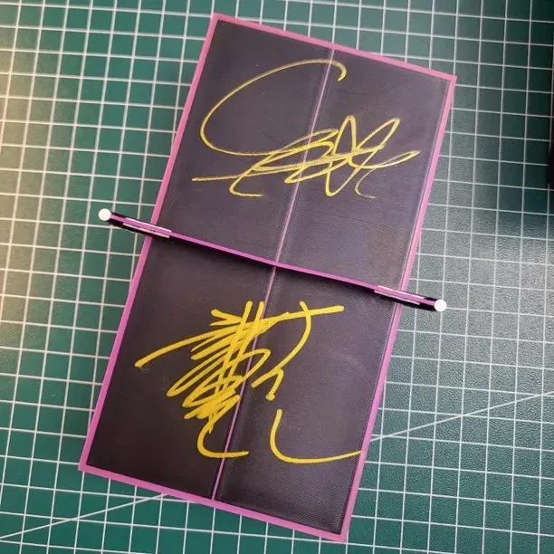 迷你亚克力乒乓球球台莎头签名款家用室内运动器材