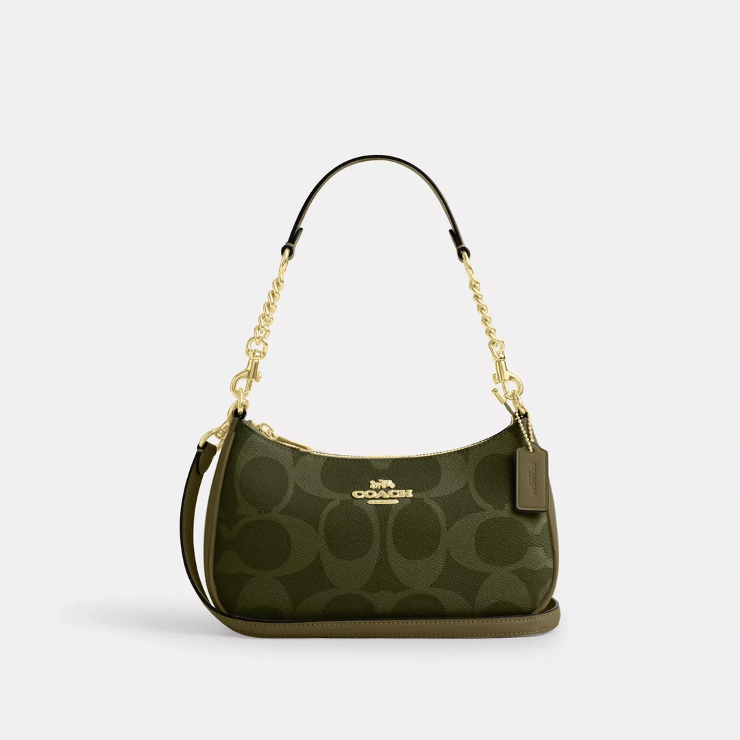 COACH/蔻驰Teri单肩斜挎腋下包24x15x7cm