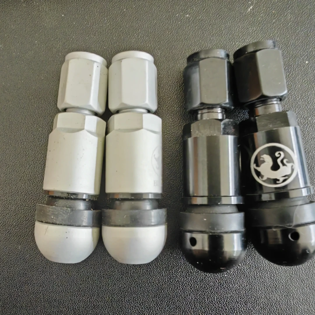 铝合金防爆气门嘴汽车真空轮胎通用气门芯套带防尘帽耐用 通用款