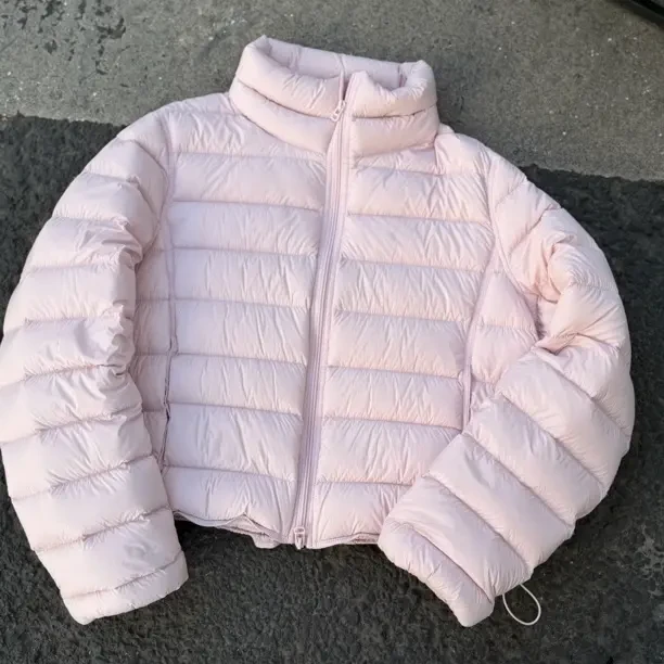 750短款立领羽绒服