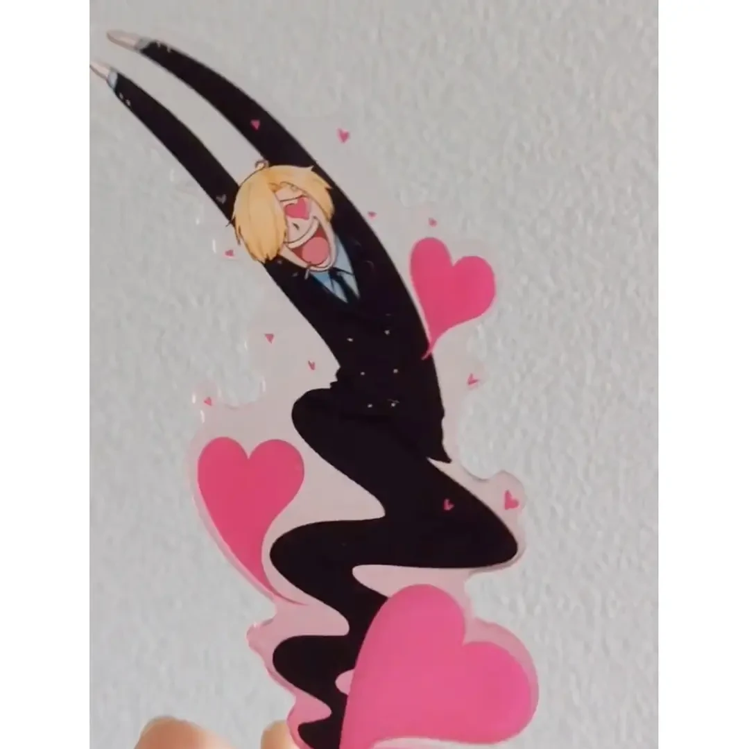 【重生】海贼王山治色呸旋转亚克力立牌二次元谷子桌面装饰摆件饰品