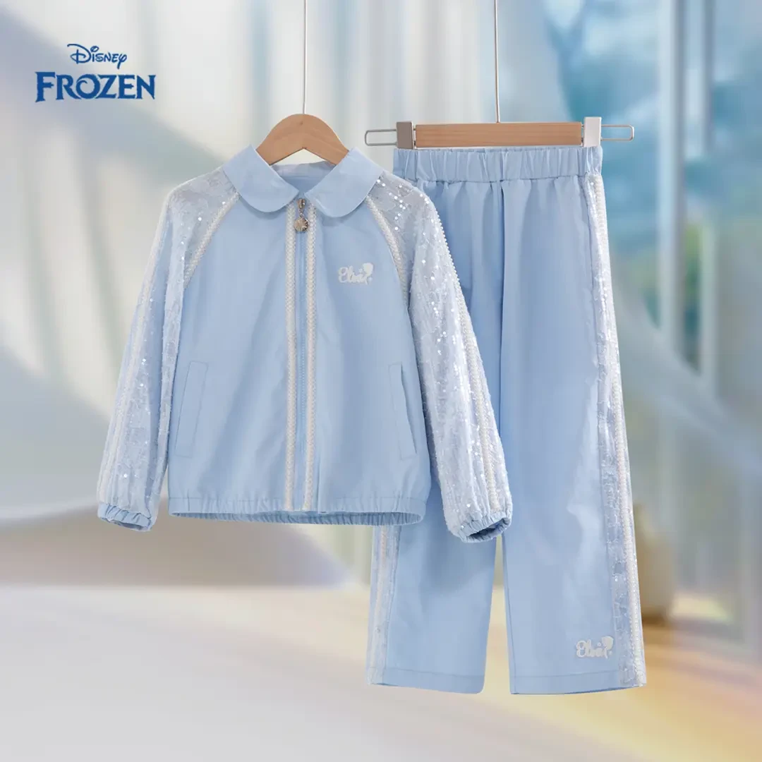 Disney/迪士尼秋季运动数字春秋运动风常规套装洋气小童童装外套