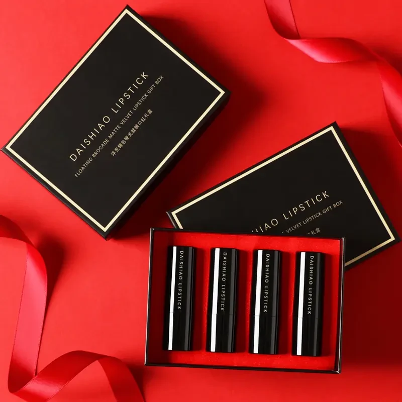 法国大牌哑光丝绒口红经典时尚礼盒显白柔雾唇膏浮光锦色礼盒装