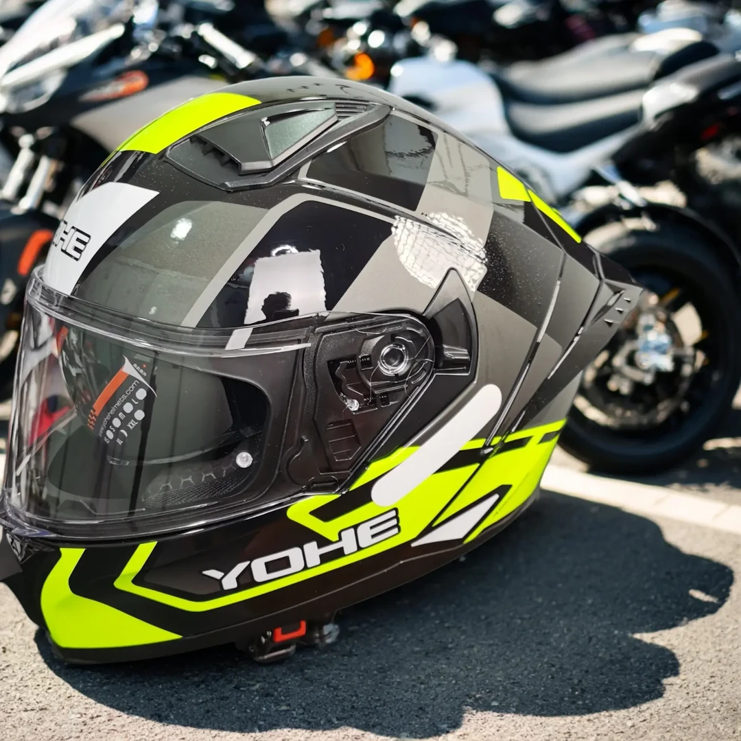 永恒Y80双镜片摩托机车全盔新国标认证男女通用四季防寒双镜片