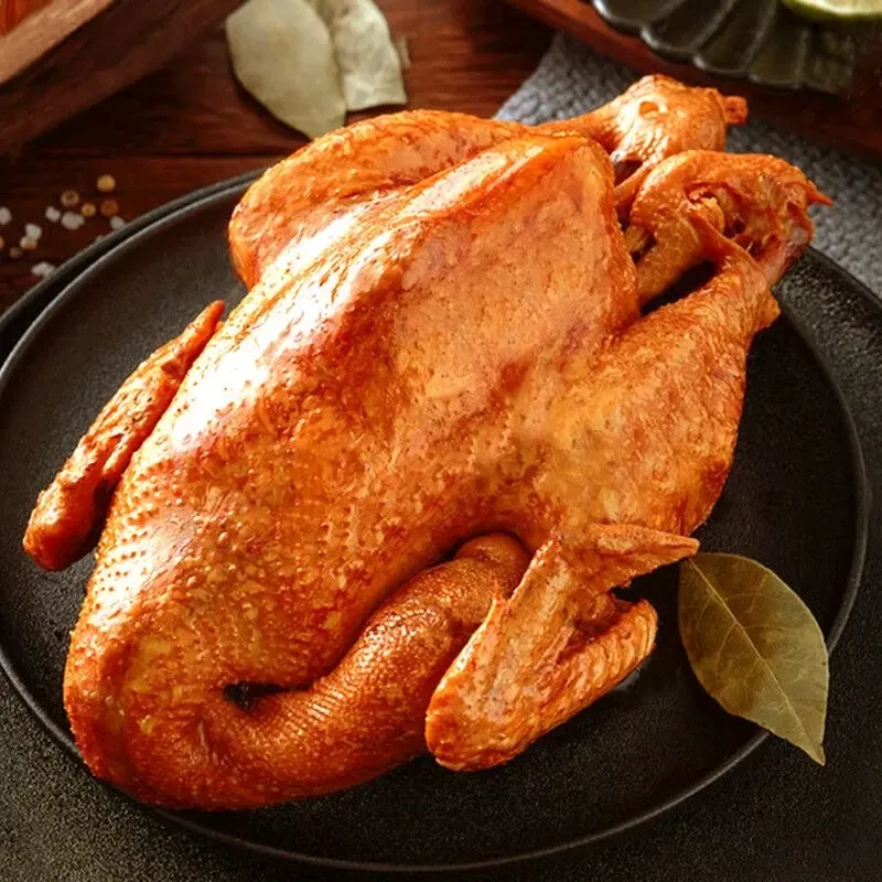 整只德州五香扒鸡500g*3只脱骨真空包装烧鸡特产鸡肉熟食新鲜发货