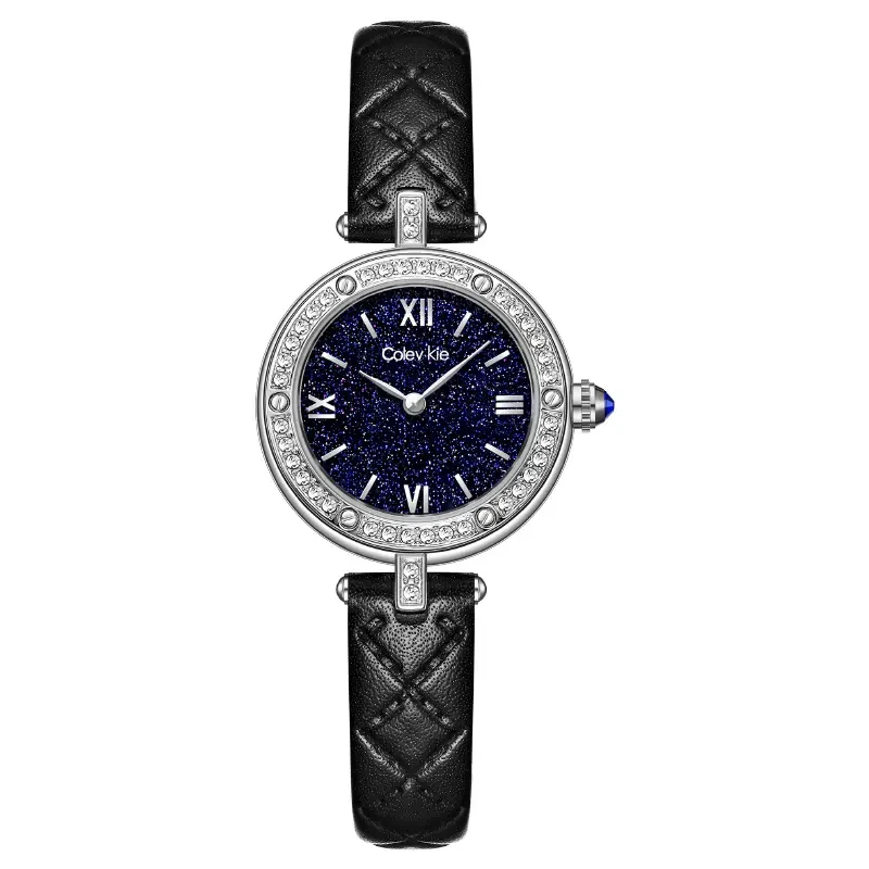 Colevkie2025新款手表心弦系列梦幻星空防水手表气质女表9002