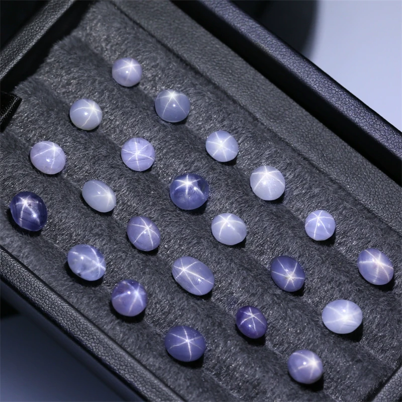 F-XG2星光彩色蓝宝石斯里兰卡天然裸石珠宝镶嵌戒指吊坠新特价