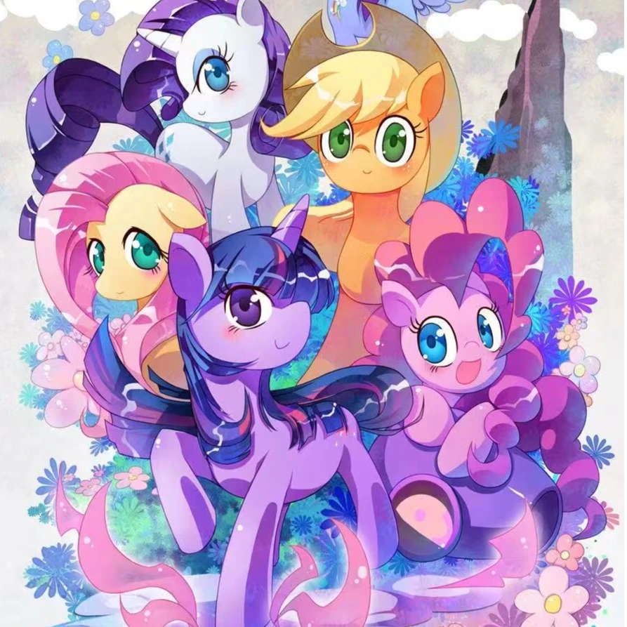 【新人福利】【疯狂抽抽乐】小马宝莉繁星卡辉月卡趣影卡彩虹卡