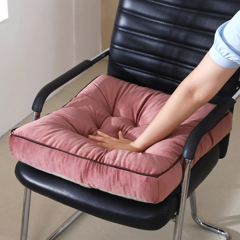 加厚椅子坐垫防滑底办公室椅垫茶楼麻将馆椅垫坐垫办公室久坐不塌
