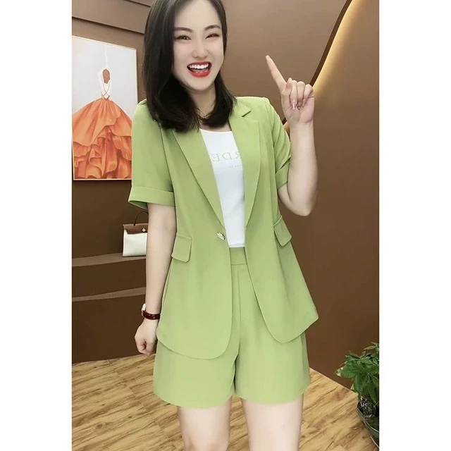 妈妈西装外套女薄款2023新款洋气大码上衣减龄中老年女士西服套装