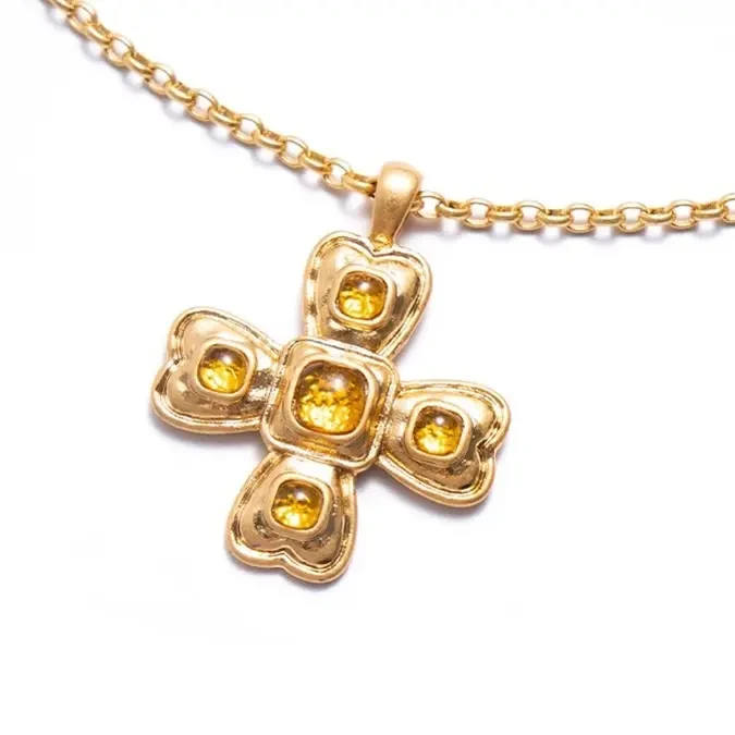 合金项链 Tokokkino mini四面蝴蝶结项链