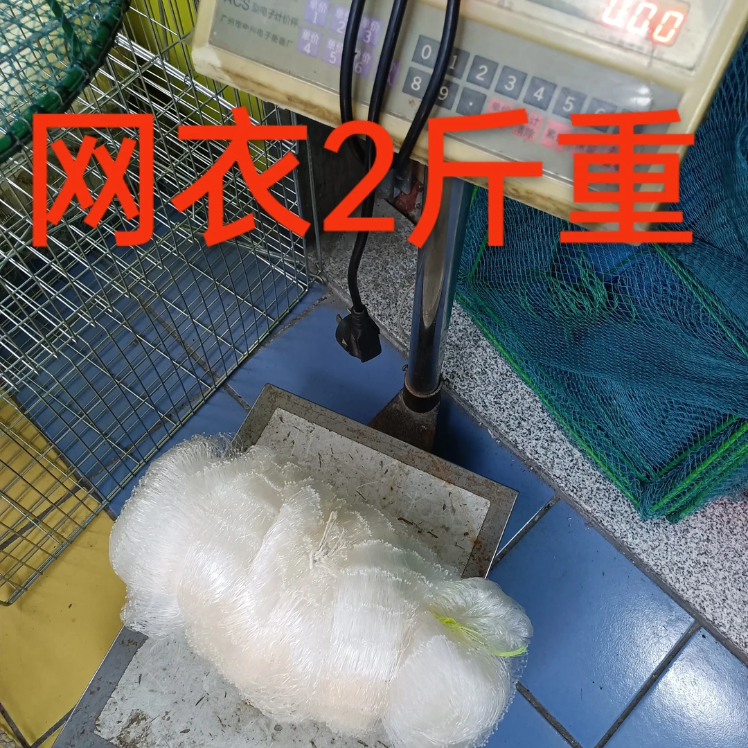 传统手织抛网撒网三指半网眼 铅坠，13斤3重，网吊好网坠五米七八高