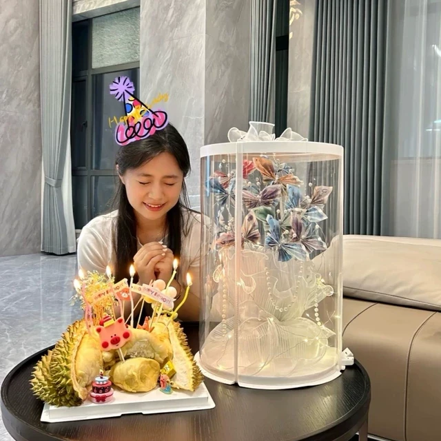 有钱花diy材料礼盒手工包装生日礼物蛋糕盒创意送妈妈女朋友