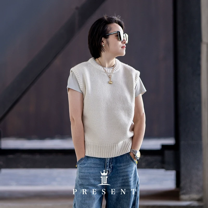 镇店奢品丨J*C臻选意大利百年botto纱轻奢丝羊绒马甲上衣25春款女