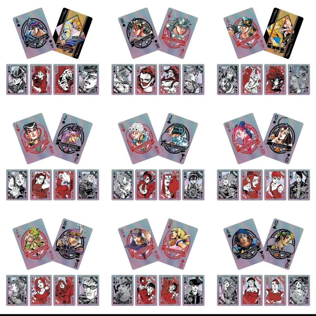 jojo的奇妙冒险WORLD世界展扑克小卡