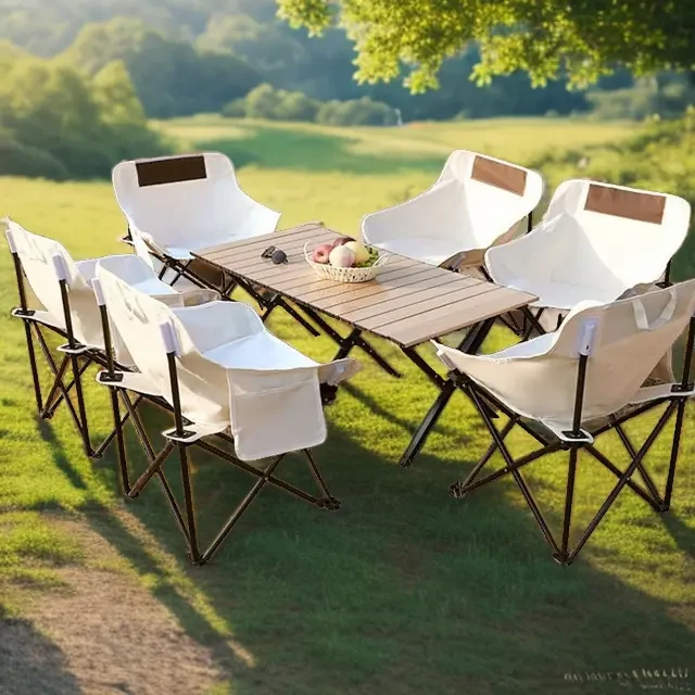 户外露营折叠桌椅露营折叠桌椅野餐露营桌椅椅子露营装备用品全套