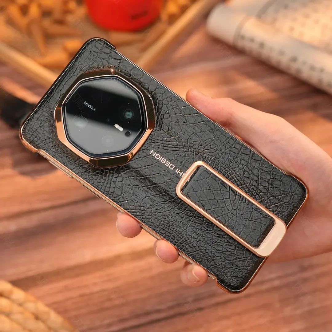 适用华为mate70rs非凡大师手机壳旋转腕带支架折叠屏保护套防摔