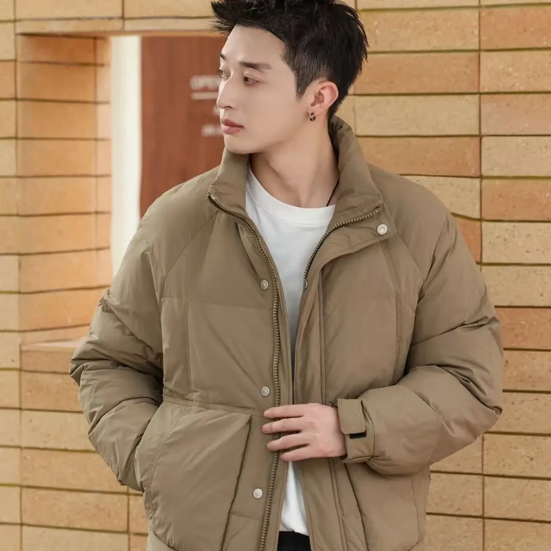 含辰生活（男士立领短款鸭绒羽绒服）2138265