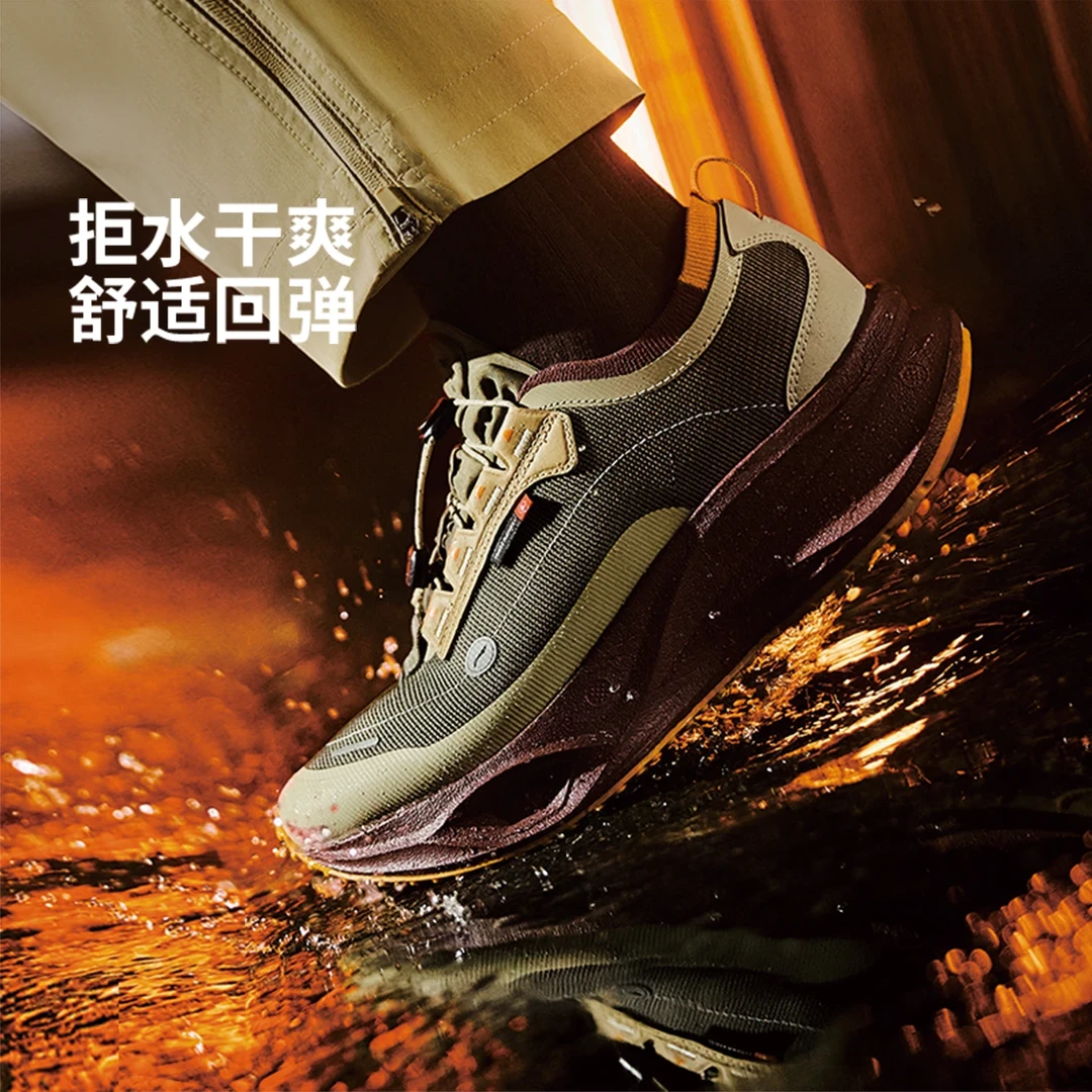 N【2025新品】中国李宁飞电CRC LITE男女款防泼水潮流运动鞋AZGV111