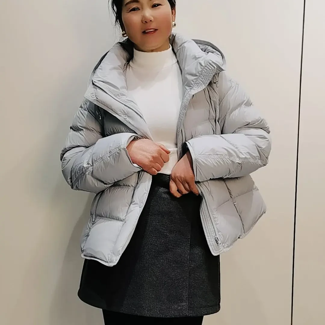 香港一诺8719漫画公主连帽长款羽绒服冬季新款出绒换新三年