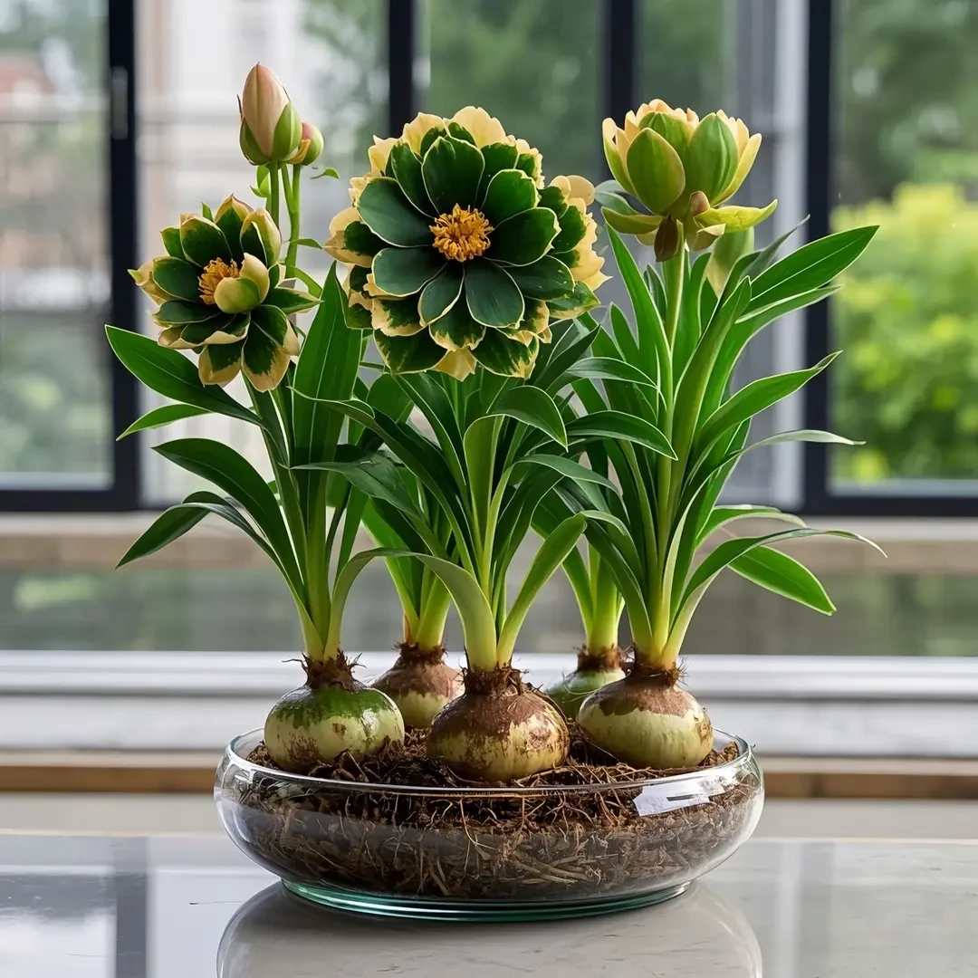 【清香型】水培兰花球盆栽好养室内外四季可种耐寒热水培花卉绿植花