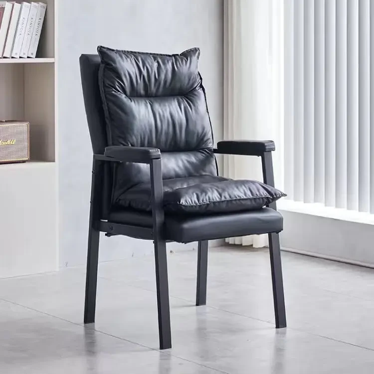 棋牌室麻将馆舒适椅子加厚家用办公会议椅网红麻将椅子简约加大2