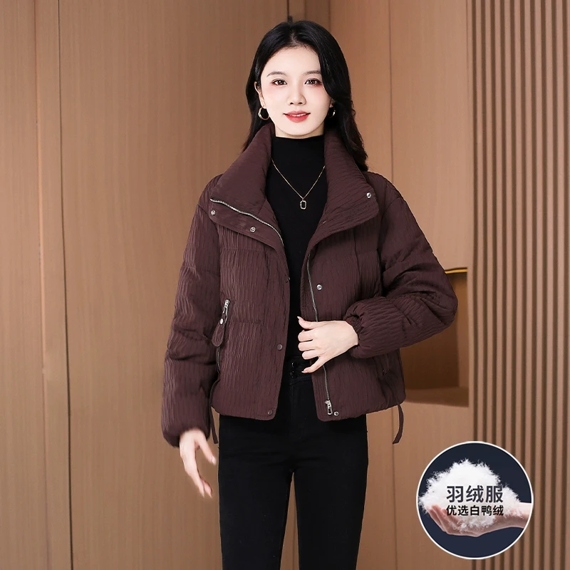 九江平湖羽绒服女士冬季2025新款今年流行爆款小个子洋气妈妈外套