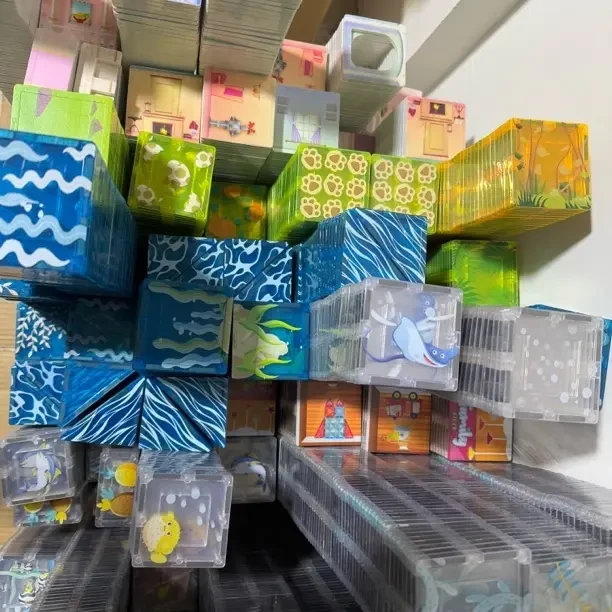 外贸磁力片印刷款强磁彩窗补充装配件男孩女孩礼物