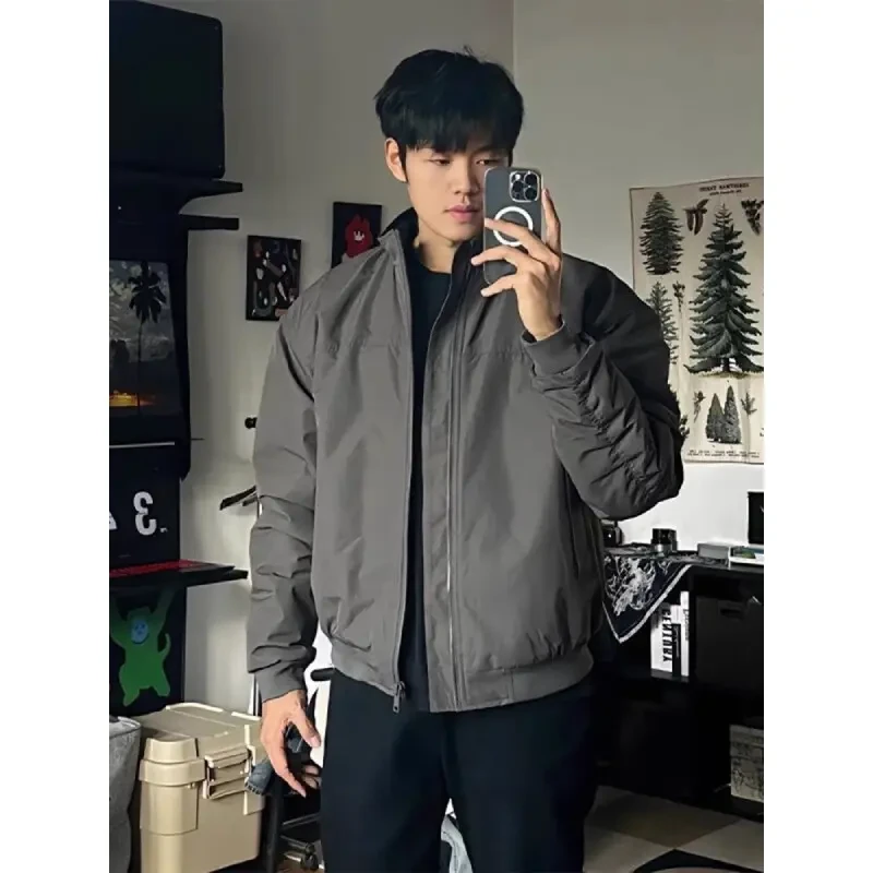 GTLA三防外套男款春秋季cleanfit飞行夹克美式廓形短款立领棒球服