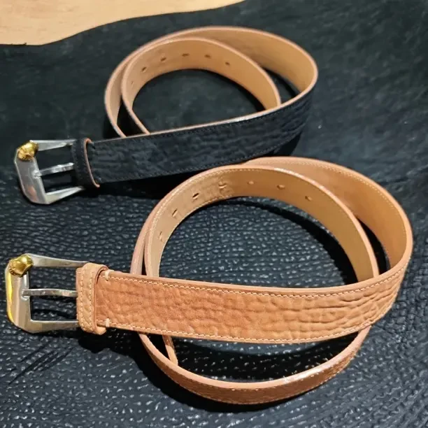 高端经典款马臀皮休闲皮带