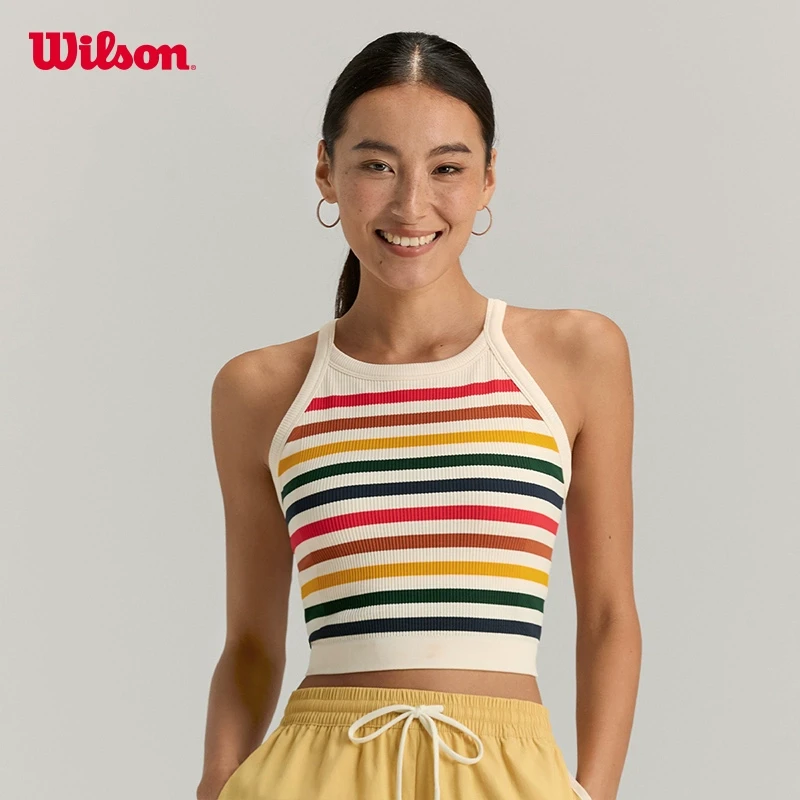 Wilson威尔胜官方夏季女士DAILY紧身运动文胸网球背心WW00603